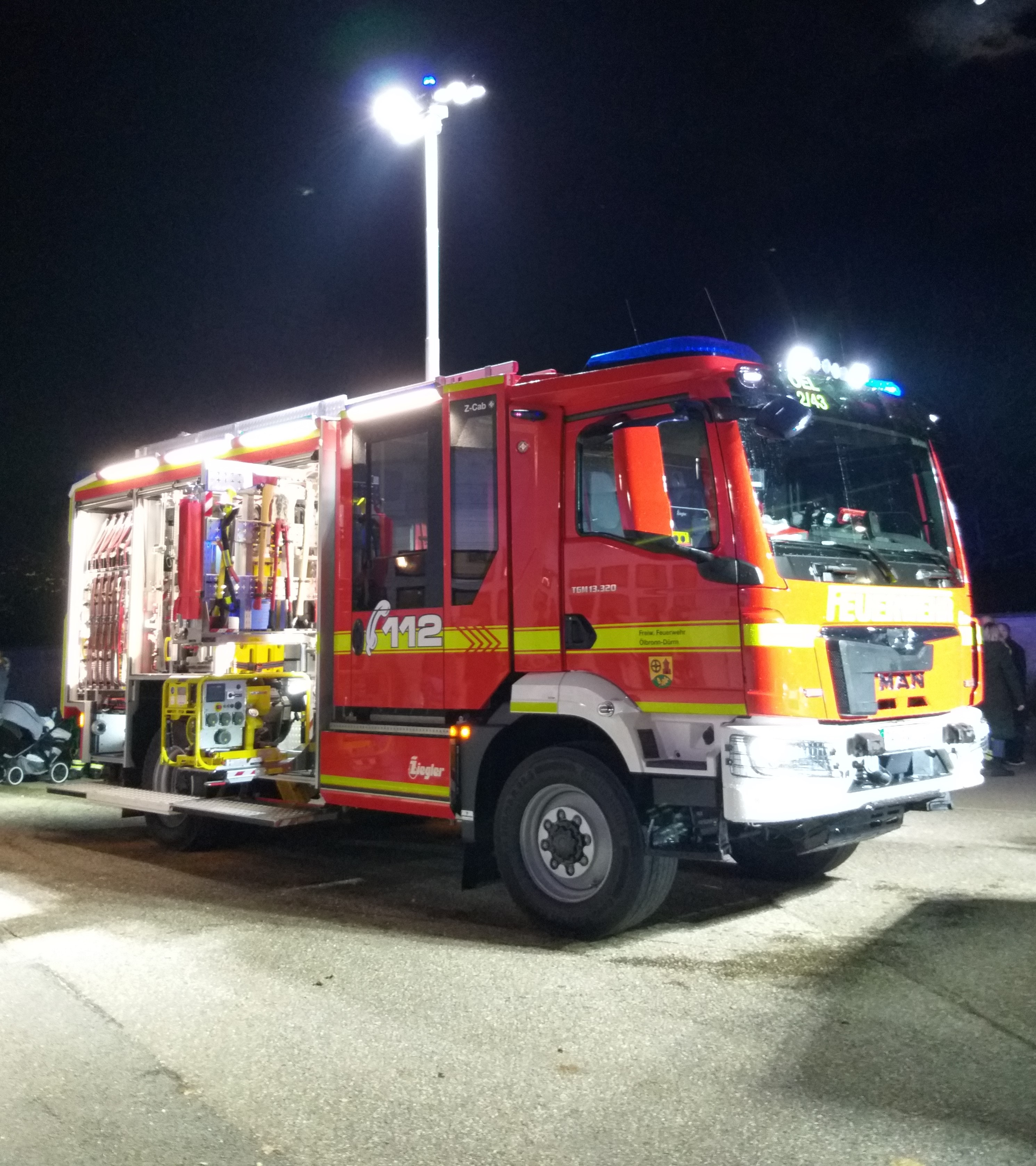 HLF 10 Feuerwehr �lbronn-D�rrn